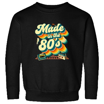Discover made in the 80s retro groovy Sweatshirts