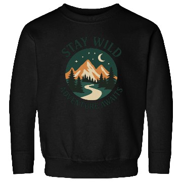 Discover Stay Wild – Adventure Awaits Sweatshirts