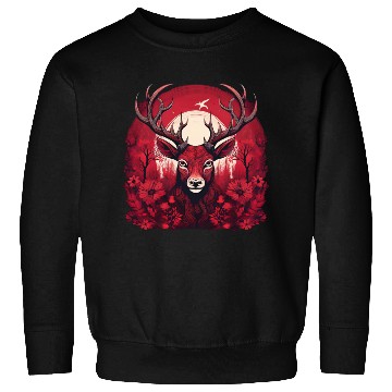Discover Stag of the Crimson Grove Sweatshirts
