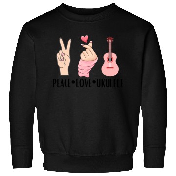 Discover peace love ukulele Sweatshirts