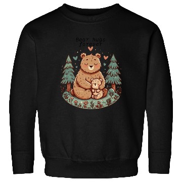 Discover Mama Bear Love – Cute Forest Hug Art Sweatshirts