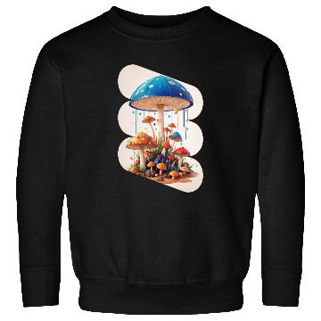 Discover Magical Mushroom Forest Sweatshirts