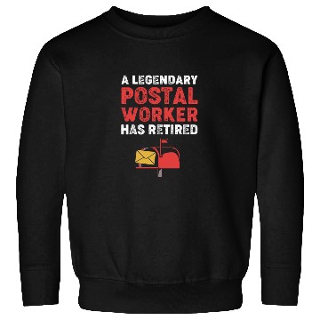 Discover Retired Postal Worker Mailman Sweatshirts