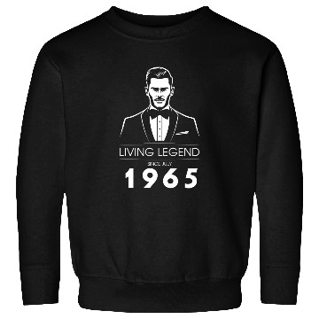 Discover 60th birthday Living Legend (GENT) since 07/1965 Sweatshirts