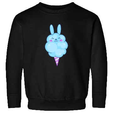 Discover Cute Cotton Candy Bunny Sweatshirts