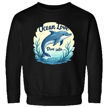 Discover Playful dolphins Sweatshirts