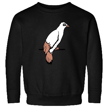 Discover Bird raven dove sitting cable hawk eagle birdie Sweatshirts