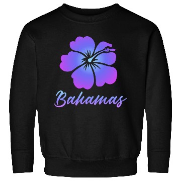 Discover Bahamas Hibiscus Sweatshirts