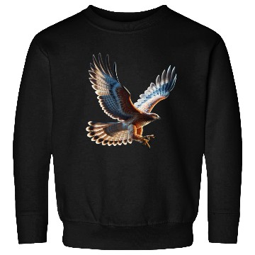 Discover Majestic Hawk Flight Sweatshirts