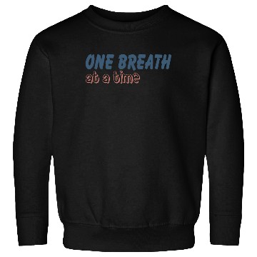 Discover One Breath At A Time Runner Running Mindful Breath Sweatshirts