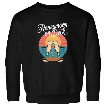 Discover Romantic Cruise Ocean Love Sunset Sail Couples Sweatshirts