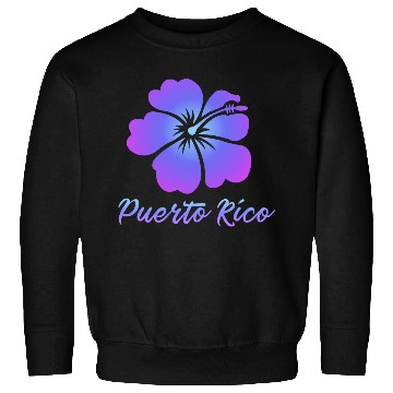Discover Puerto Rico Hibiscus Sweatshirts
