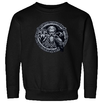 Discover Viking Warrior Man Odin Thor Norman Walhalla Sweatshirts
