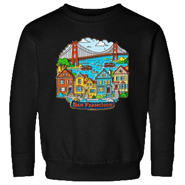 Discover San Francisco Sweatshirts