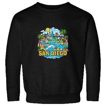 Discover San Diego Sweatshirts