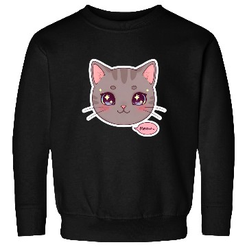 Discover Kawaii Cat – Ultimate Cute Cat Aesthetic Sweatshirts