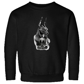 Discover Anubis Eclipse – Dark Pharaoh Warrior Design Sweatshirts