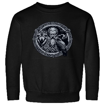 Discover Viking Warrior Man Odin Thor Norman Walhalla Sweatshirts
