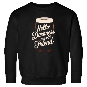 Discover Hello Darkness My Old Friend Sweatshirts
