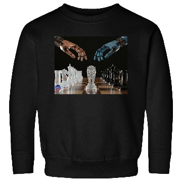 Discover Crystal Robotic Chess Clash Sweatshirts