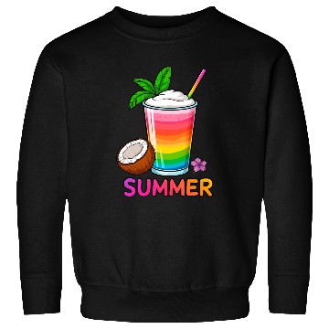 Discover Summer Beach Cocktail Sweatshirts