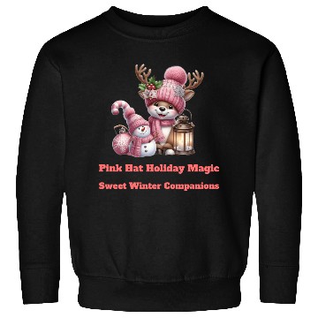 Discover A Pink Winter Wonderland Sweatshirts