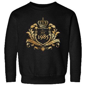 Discover 40th birthday Semper Verum - Established 08/1985 Sweatshirts