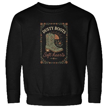 Discover Soft Cowgirl Floral Rodeo Western Aesthetic Horse Sweatshirts