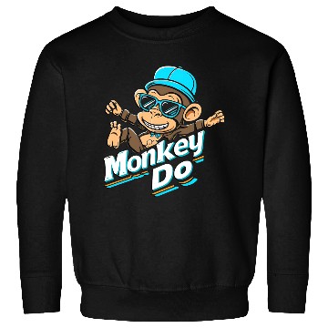 Discover Cool Monkey Do – Fun Cartoon Streetwear Design Sweatshirts
