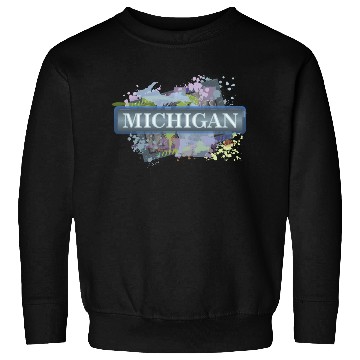 Discover Michigan Abstract Sweatshirts