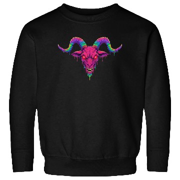 Discover Melting Psychedelic Demon Sweatshirts