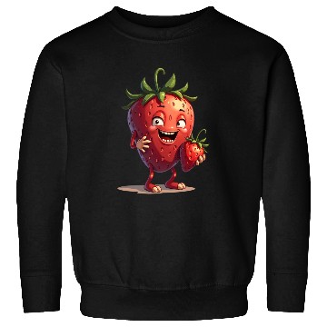 Discover Funny Strawberry Strawberries Fruits Sweatshirts