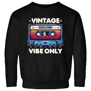 Discover Vintage Cassette Tape Design Sweatshirts