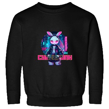 Discover 90´Cyberpunk Bunny Sweatshirts
