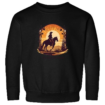 Discover WE RIDE AT DAWN – Cowboy Spirit Edition Sweatshirts