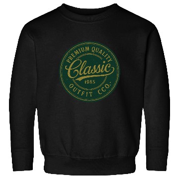 Discover Classic Retro Vintage Logo Badge Sweatshirts