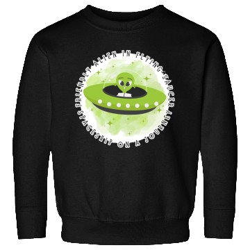 Discover Friendly Space Alien Trip Sweatshirts
