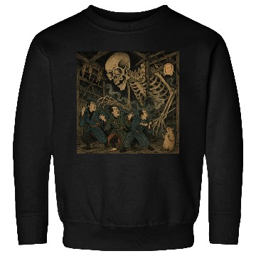 Discover Giant Skeleton Surprise – Edo Panic Marmot Sweatshirts