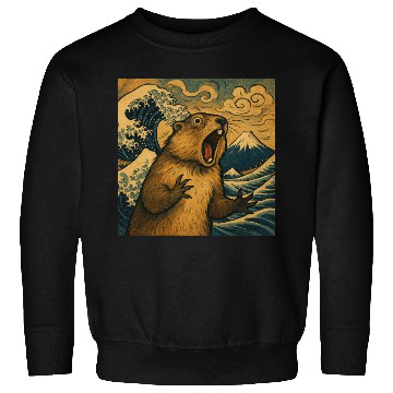 Discover The Great Scream off Kanagawa – Marmot Overboard Sweatshirts