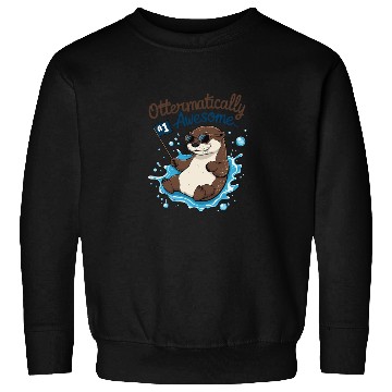 Discover Ottermatically Awesome – Funny Otter Sweatshirts