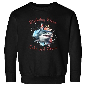 Discover Birthday Party Shark: Whimsical and Fun Sweatshirts
