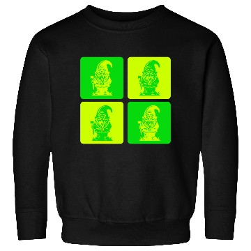 Discover Garden Gnomes With Ax - Mystical And Powerful Sweatshirts