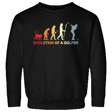 Discover Golfer Evolution Sweatshirts