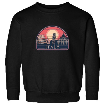 Discover Iconic Italy Landmarks at Sunset Sweatshirts