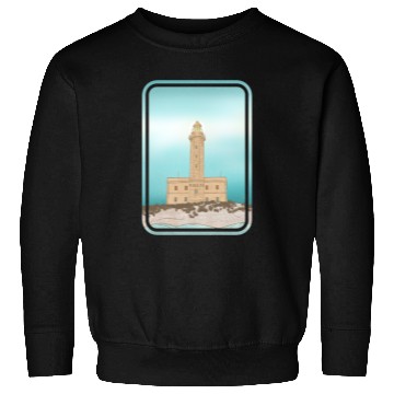 Discover Vieste Lighthouse Italy Sweatshirts