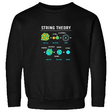 Discover Quantum Physics Science String Theory Sweatshirts