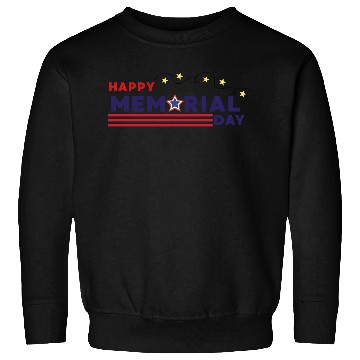 Discover Happy Memorial Day – USA Star & Stripes Design Sweatshirts
