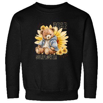 Discover Bear and Sunflower Sweatshirts
