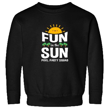 Discover Pool Party Squad Summer Vacation Sweatshirts
