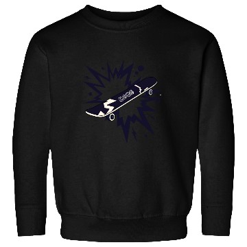 Discover Comic Style Skateboard Sweatshirts